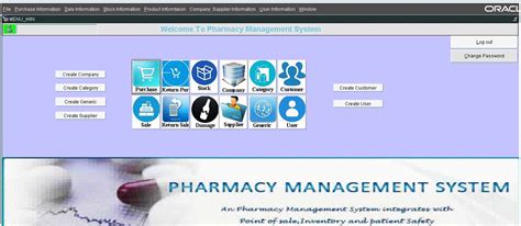 Oracle 11g Free Project Pharmacy Management
