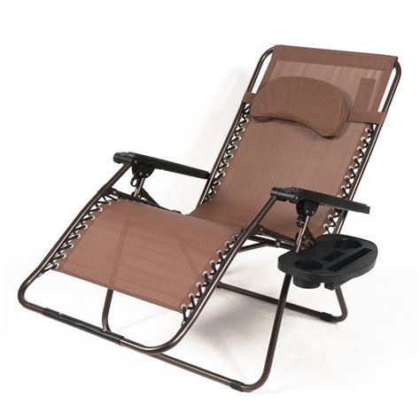 Timber ridge zero gravity chair oversized recliner padded folding patio lounge chair 350lbs capacity adjustable lawn chair with cup holder best choice products folding zero gravity outdoor recliner patio lounge chair w/adjustable canopy shade, headrest, side accessory tray. Oversized XL Padded Zero Gravity Chairs Folding Recliner ...