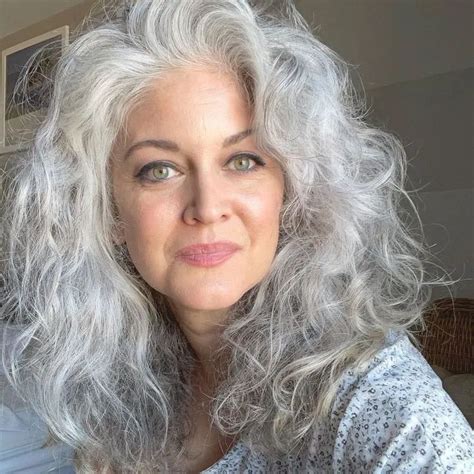 20 Long Gray Hairstyles For Women Over 50 Showcase Your Silver Mane