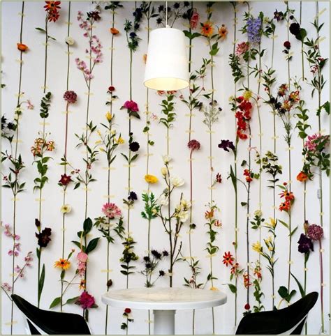 Bunga Hiasan Dinding Ruang Tamu Desain Saat Ini Gambar Design Rumah