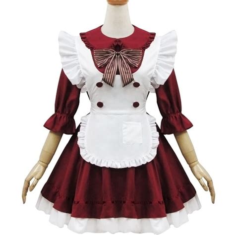 Hot Halloween Costumes For Women Japanese Lolita Dress Female Maid