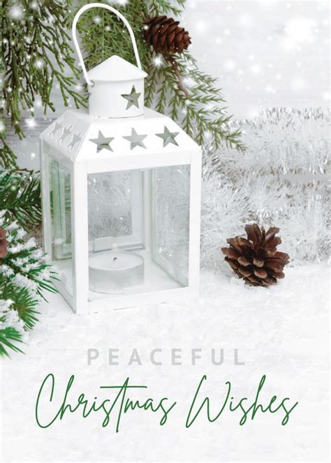 Christmas Boxed Cards Peaceful Christmas Wishes Living Waters Book