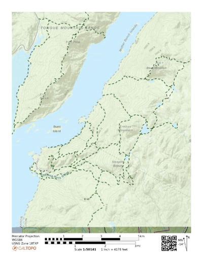 Lake George Narrows Map By Rrl Avenza Maps