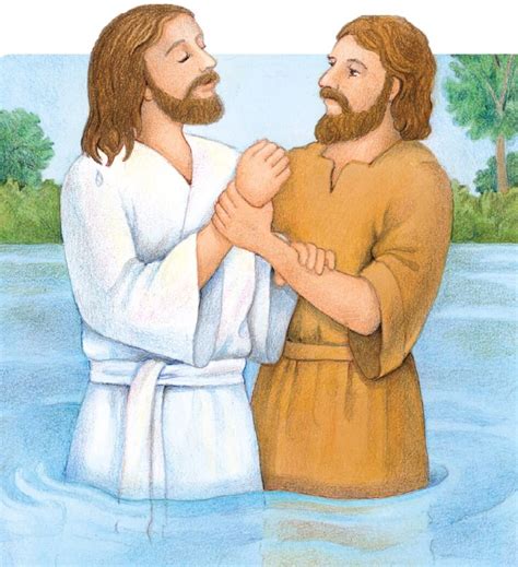 Clip Art Baptism In 2021 Lds Baptism Jesus Baptised Lds Clipart