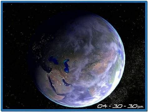 Planet Earth 3d Screensaver 10 Download Screensaversbiz