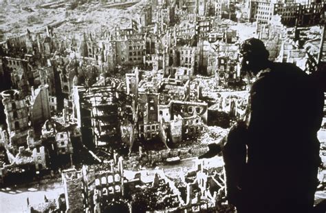 The bombing of dresden was a controversial decision not only because dresden was questionable as a legitimate military or industrial target, but also because it occurred only twelve weeks before the. Dresden Bombing Anniversary Photos Contrast 1945 ...
