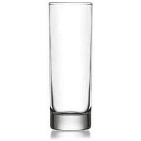 Madison Clear 10 25 Ounce Drinking Glasses Tall And Narrow Design 6 5” X 2 25” Thick And