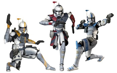 Star Wars Clone Arc Trooper And Arf Trooper Plandetransformacion