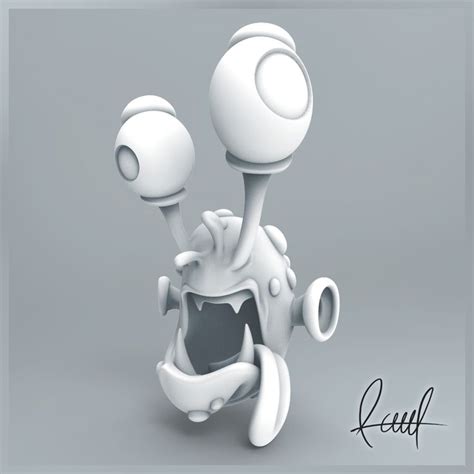 Echa Un Vistazo A Mi Proyecto Behance U201cfrank 3d Model Raul