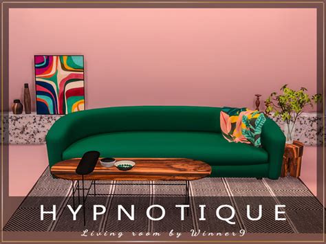 Hypnotique Living Room By Winner9 At Tsr Sims 4 Updates