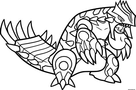 Coloriage Pokemon Legendaire Dessin