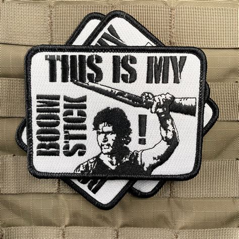 This Is My Boomstick Morale Patch Violent Little Machine Shop