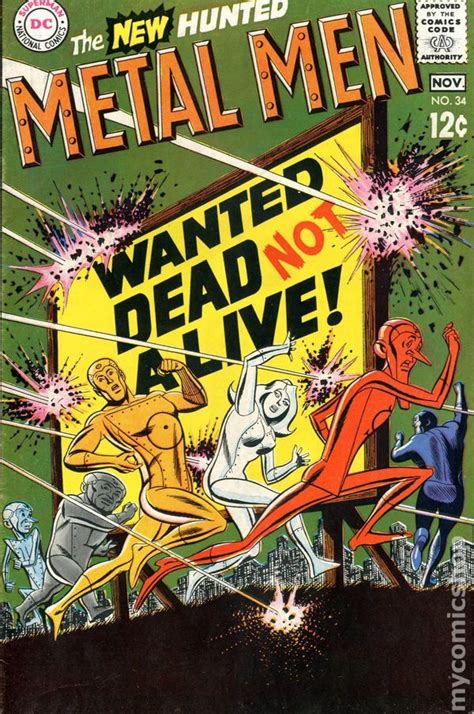 Metal Men 1963 1st Series 34 Dc Comics Silver Age Comics Classic