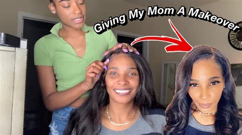 Giving My Mom A Makeover Youtube