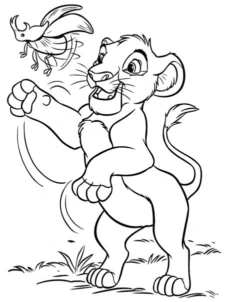 Lion king coloring page 06 coloring page. Best HD Disney Characters Lion King Coloring Page Free ...