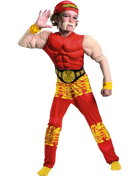 Hulk Hogan Classic Muscle Wrestler Costume