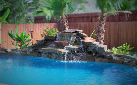 College Station Pool Water Features Photo Gallery Brazos Valley