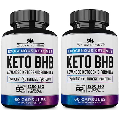 Keto Pills Bhb Supplement 2 Pack 120 Capsules
