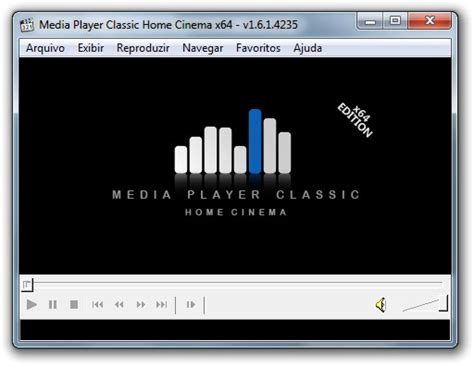 Note that it supports all versions of this operating. Media Player Classic - Home Cinema download - Baixaki