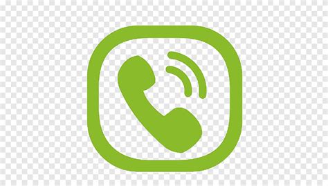 Logo Telephone Call Icon Green Phone Symbol Green Incoming Call