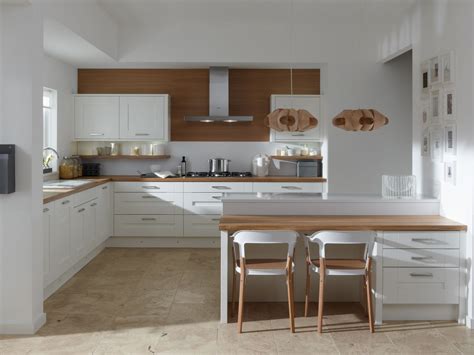 contoh desain ruangan dapur bernuansa warna putih