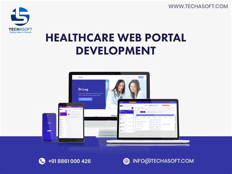 Health Care Web Portal Health Care Development Healthcare Organizations