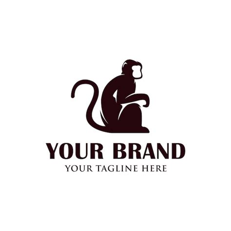 Premium Vector Monkey Logo Vector Icon