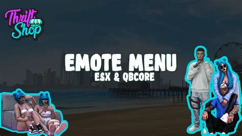 Emote Menu For Fivem Qbcore And Esx Standalone Youtube