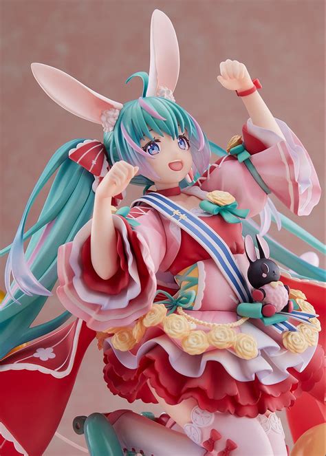 Hatsune Miku Birthday 2021 Pretty Rabbit Ver 17 Scale Figure Taito