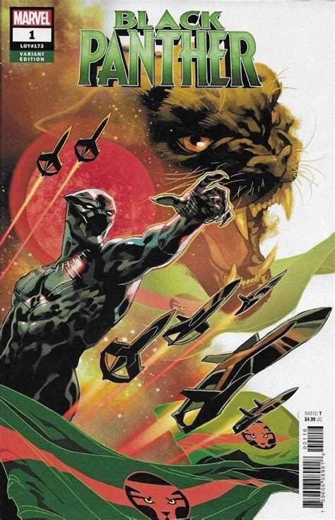 Marvel Black Panther Comic Issue 1 Limited Variant Black Panther