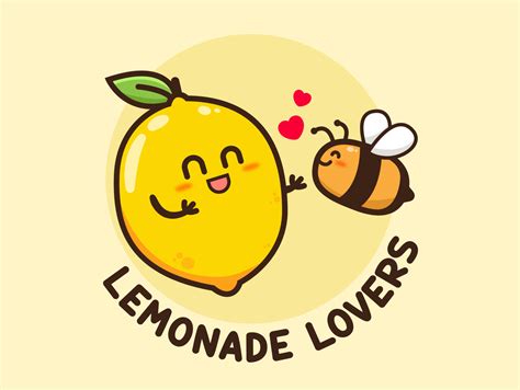 Lemonade Lovers Cartoon Logo By Aan Fatkhan On Dribbble