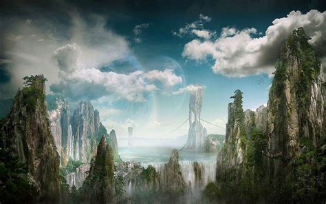 Fantasy World Backgrounds Wallpaper Cave