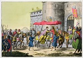 Le nozze di Edoardo I e Eleonora di Castiglia, tavola 22 di La storia ...