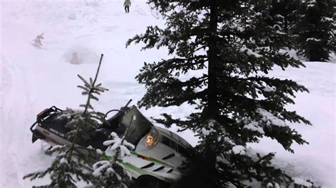 Snowmobile Crash Youtube