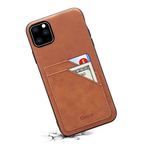 Each case has a nifty and convenient card slot for putting in your daily debit or credit card. Genuine Leather Dual Credit Card Holder Back Case Cover For iPhone 11 pro X XR | eBay