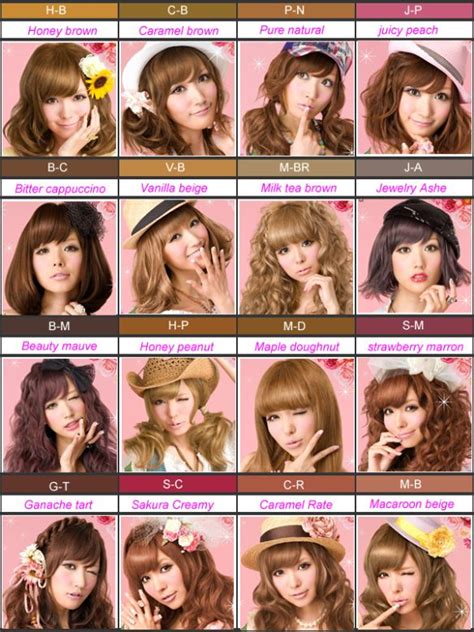 Palty Colors Gyaru Hair Japanese Hair Color Japanese Hairstyle
