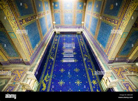 Indoor Roman Pool At Hearst Castle San Simeon California Where Many Celebrities Went Swimming