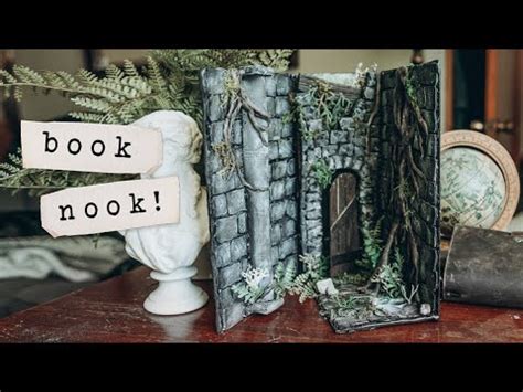 Making My Own Book Nook Diy Bookshelf Insert Youtube