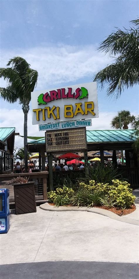 Grills Seafood Deck And Tiki Bar Cape Canaveral Restaurant Reviews
