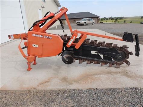 Kubota 5550a 3 Pt Trencher Bigiron Auctions