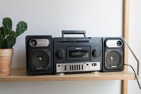 Sony Stereo 2-way Speaker System - Vintage AM/FM Radio and Speakers ...