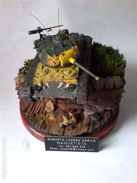 Diorama Militar Maqueta M24 Chaffee En Corea 1 Comprar