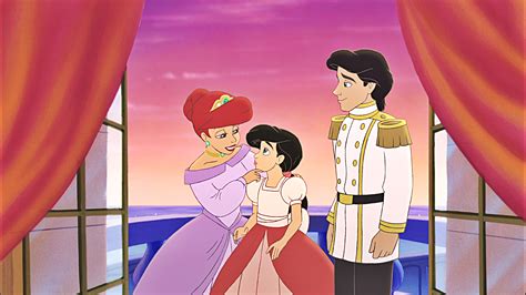 Disney Princess Screencaps Princess Ariel Princess Melody And Prince Eric Disney Princess