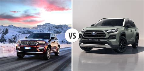 Jeep Grand Cherokee Vs Toyota Rav4 Autovergleich Autogottde