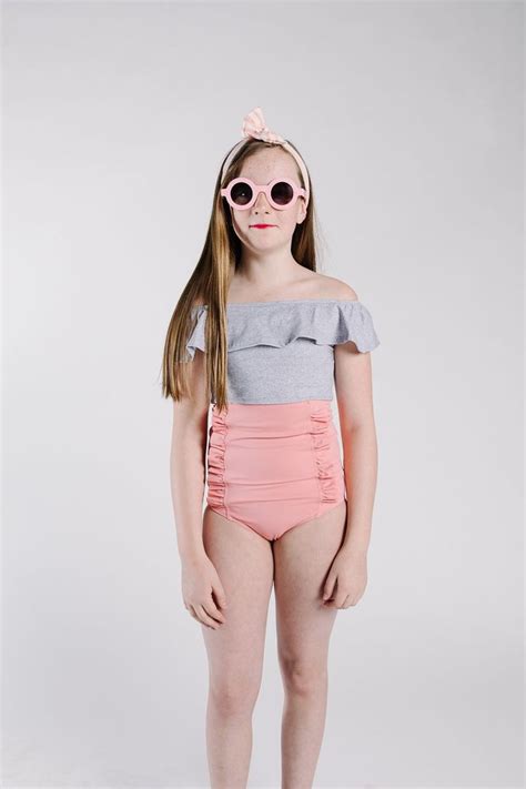 Youth Down In Front Ruffle Bottoms Ruffled Bottoms High Waisted