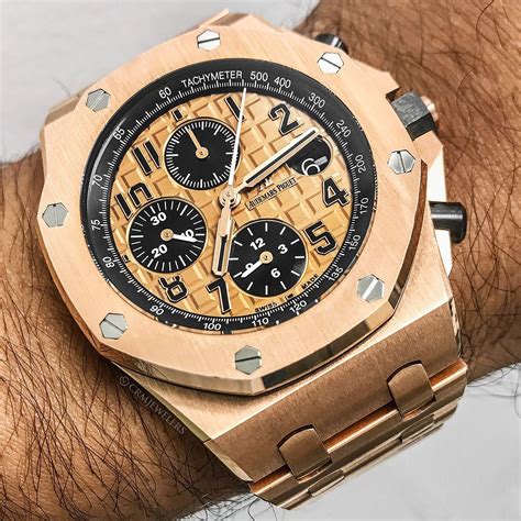 Cause Shes A Brick House Ap Royal Oak Brick Rose Gold Chrono Is