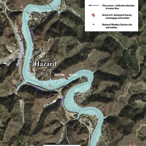 Pdf Flood Inundation Maps For The North Fork Kentucky River At Hazard