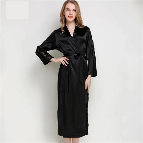 Yomrzl A464 New Arrival Spring And Autumn Womens Robe Long Sleeve One