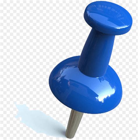 Ushpin Png Pic Blue Push Pin Png Transparent With Clear Background Id