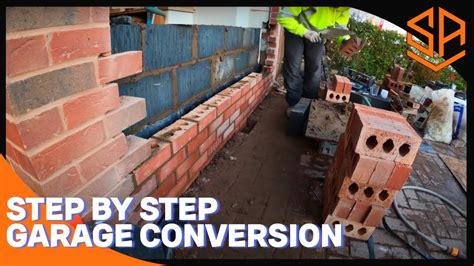 How To Brick Up A Garage Step By Step Youtube